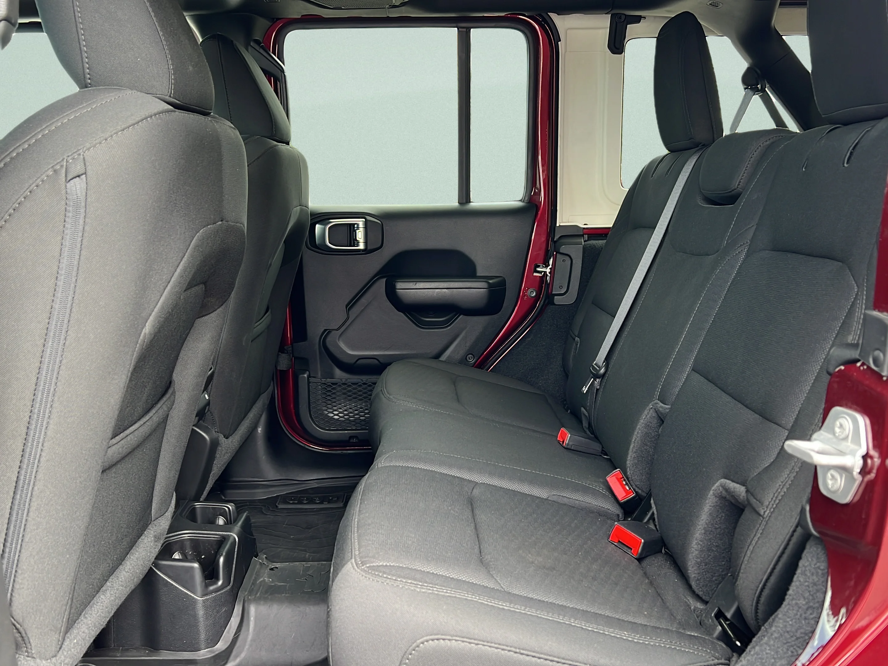 Used 2021 Snazzberry Pearlcoat Jeep Unlimited Sport S image 13