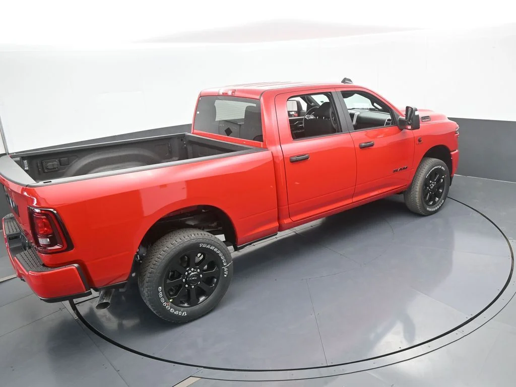 New 2026 Flame Red Clear-Coat Exterior Paint RAM Big Horn image 45
