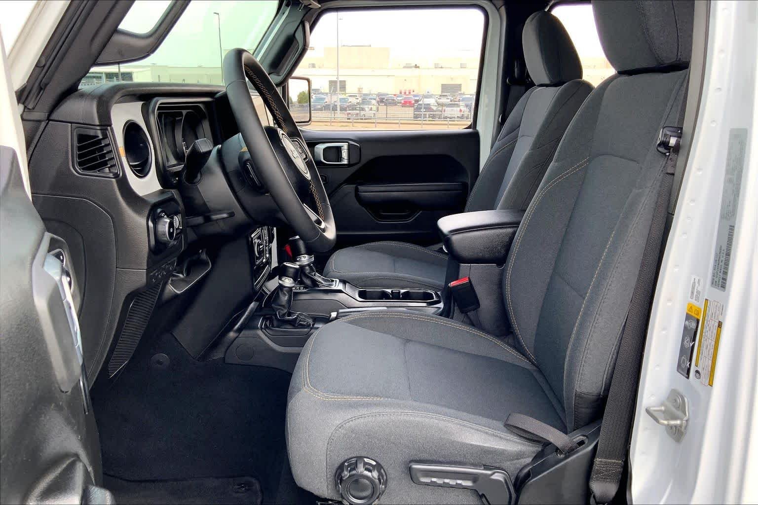 Used 2024 Bright White Clearcoat Jeep Sport S image 11