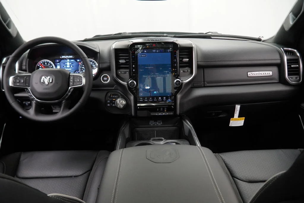 New 2027 Forged Blue Metallic Exterior Paint RAM Laramie image 3