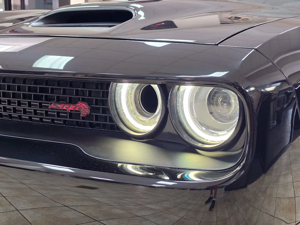 Used 2019 Pitch Black Clearcoat Dodge SRT Hellcat Redeye image 6