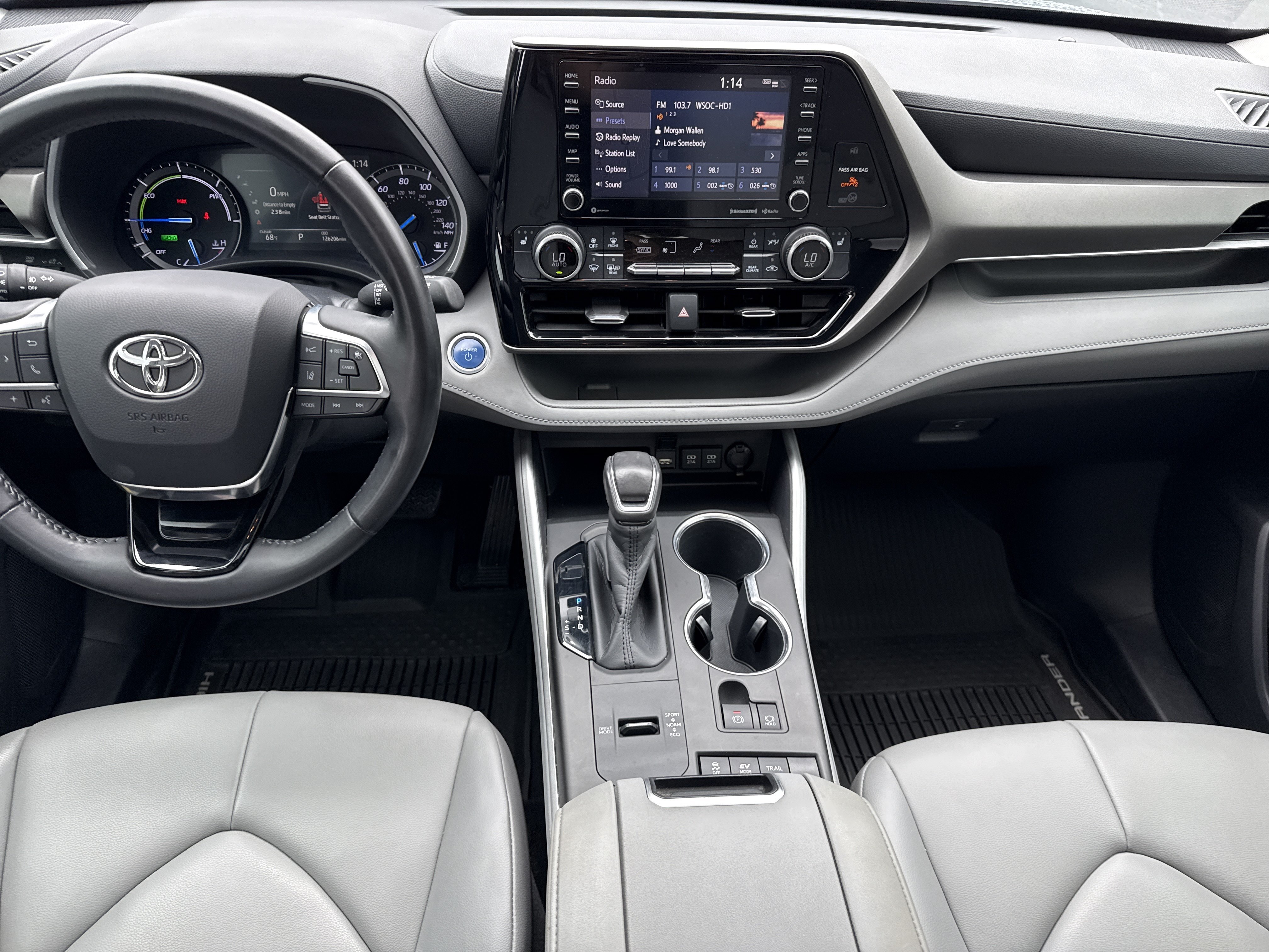 Used 2020 Moon Dust Toyota Hybrid XLE image 18