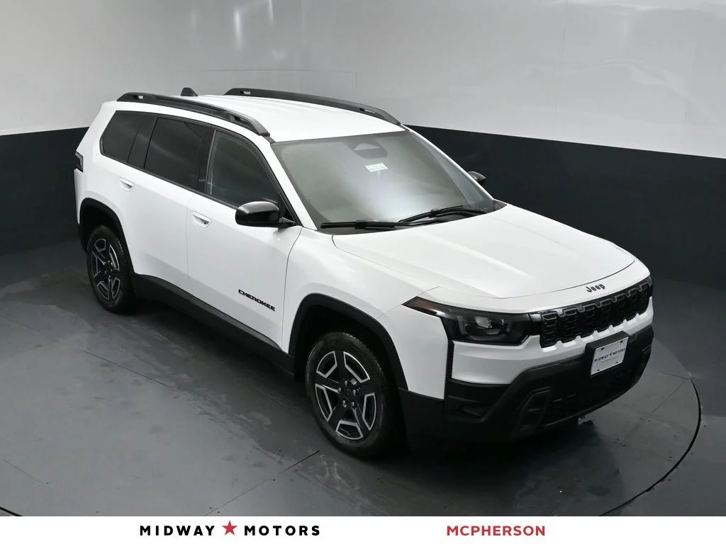 New 2026 Bright White Clearcoat Jeep Limited image 1