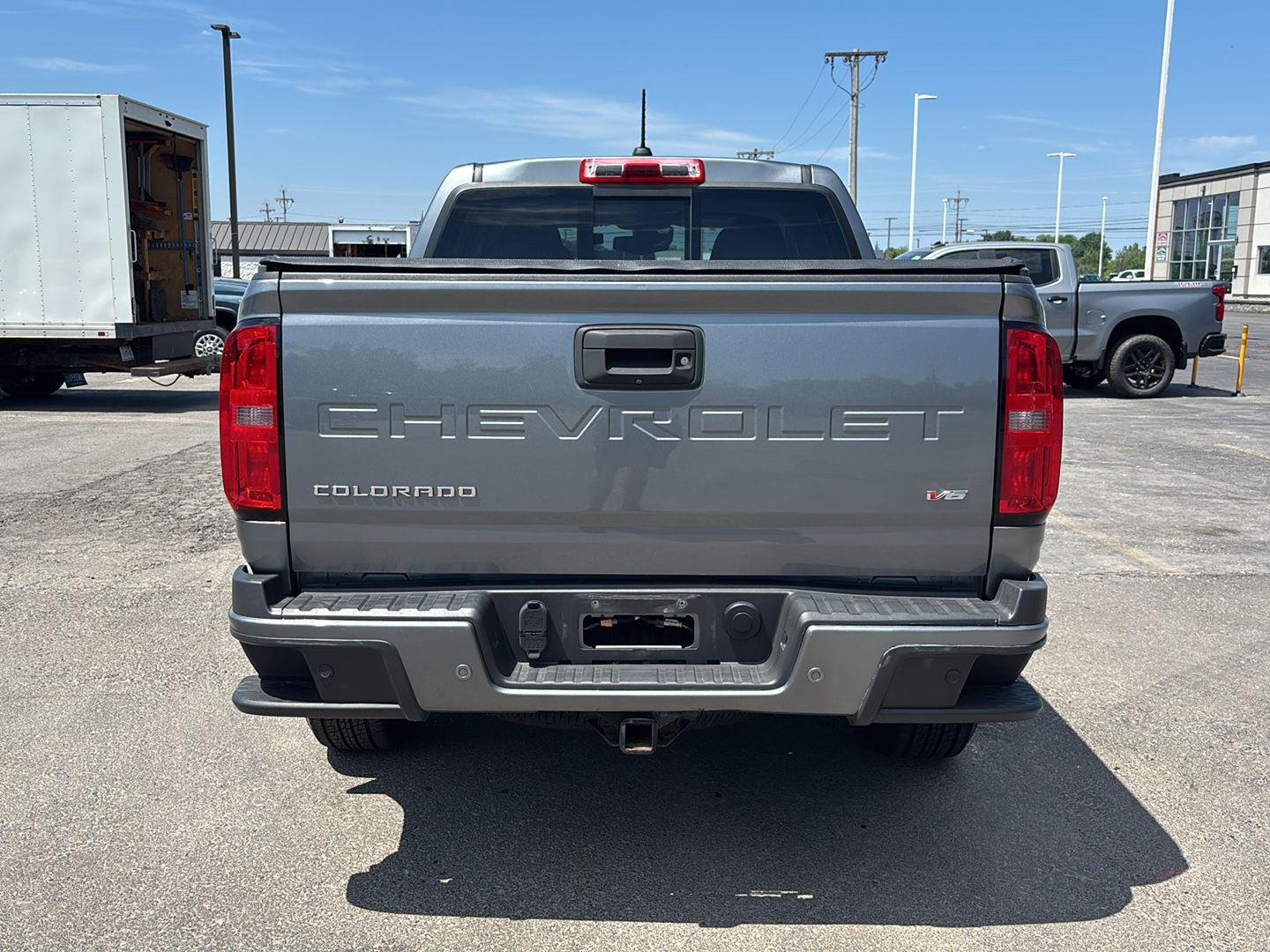 Used 2021 Satin Steel Metallic Chevrolet 4WD Z71 image 7