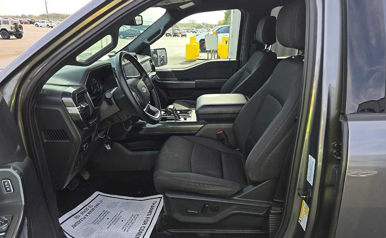 Used 2023 Carbonized Gray Metallic Ford XLT image 4