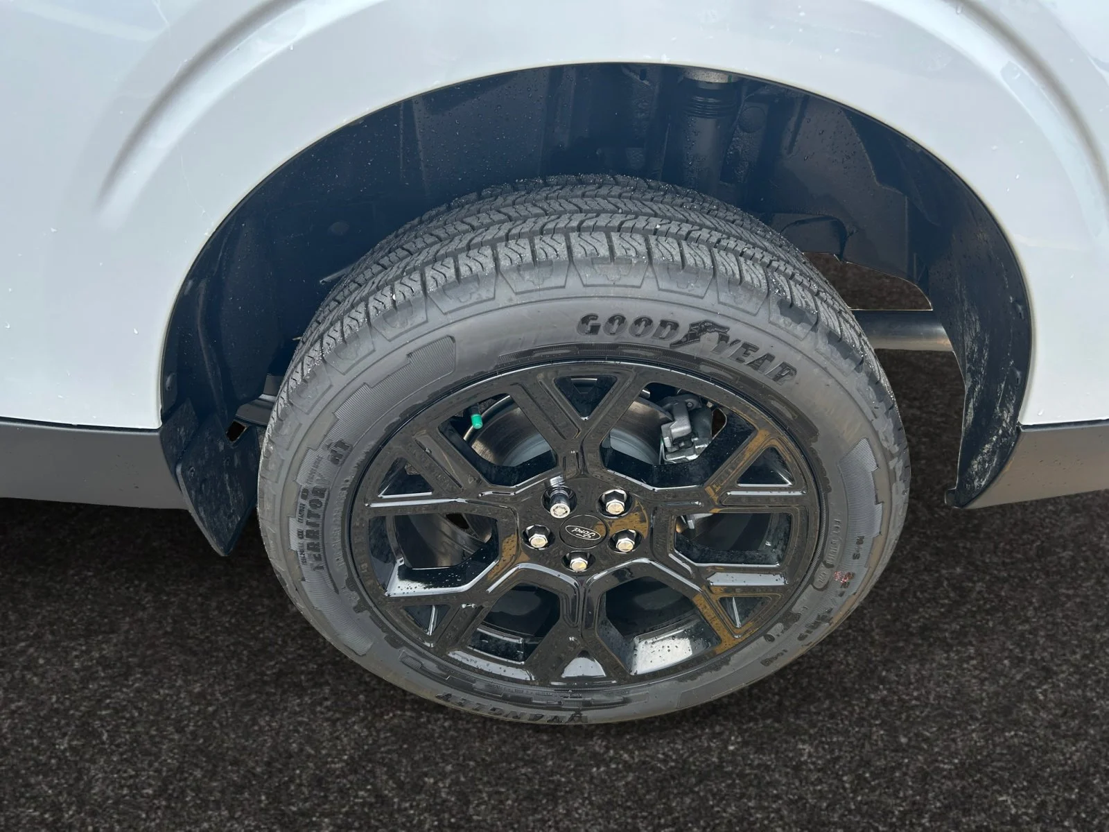 New 2025 Space White Metallic Ford Lariat image 9
