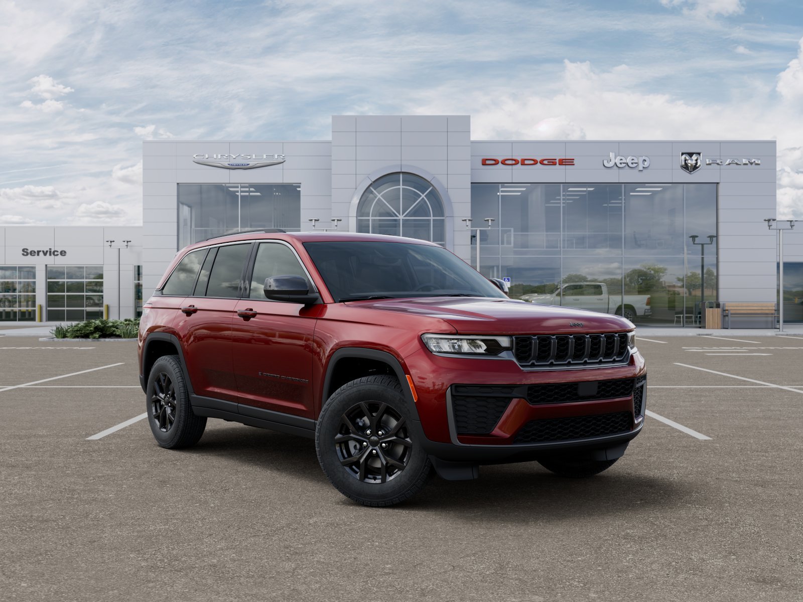 New 2026 Velvet Red Pearlcoat Jeep Altitude image 5