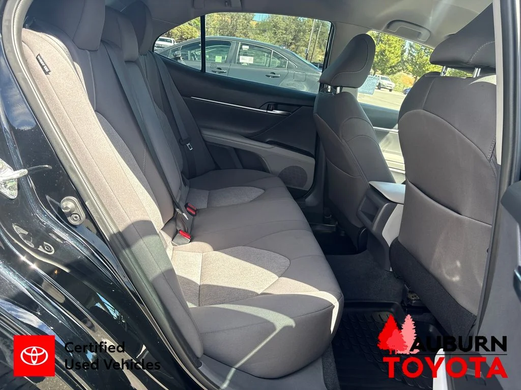 Certified Used 2023 Midnight Black Metallic Toyota LE image 28
