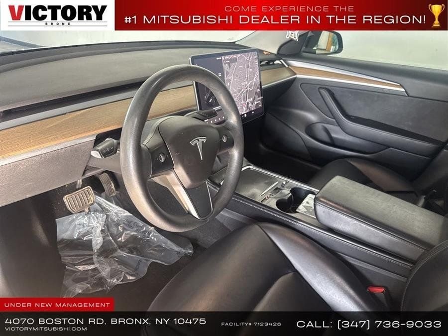 Used 2021 Black Tesla Standard Range Plus image 30