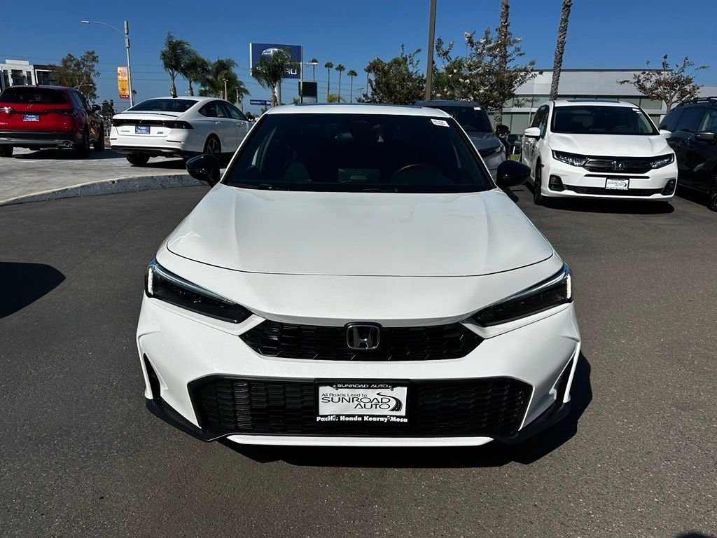 Certified Used 2025 Platinum White Pearl Honda Sport image 4