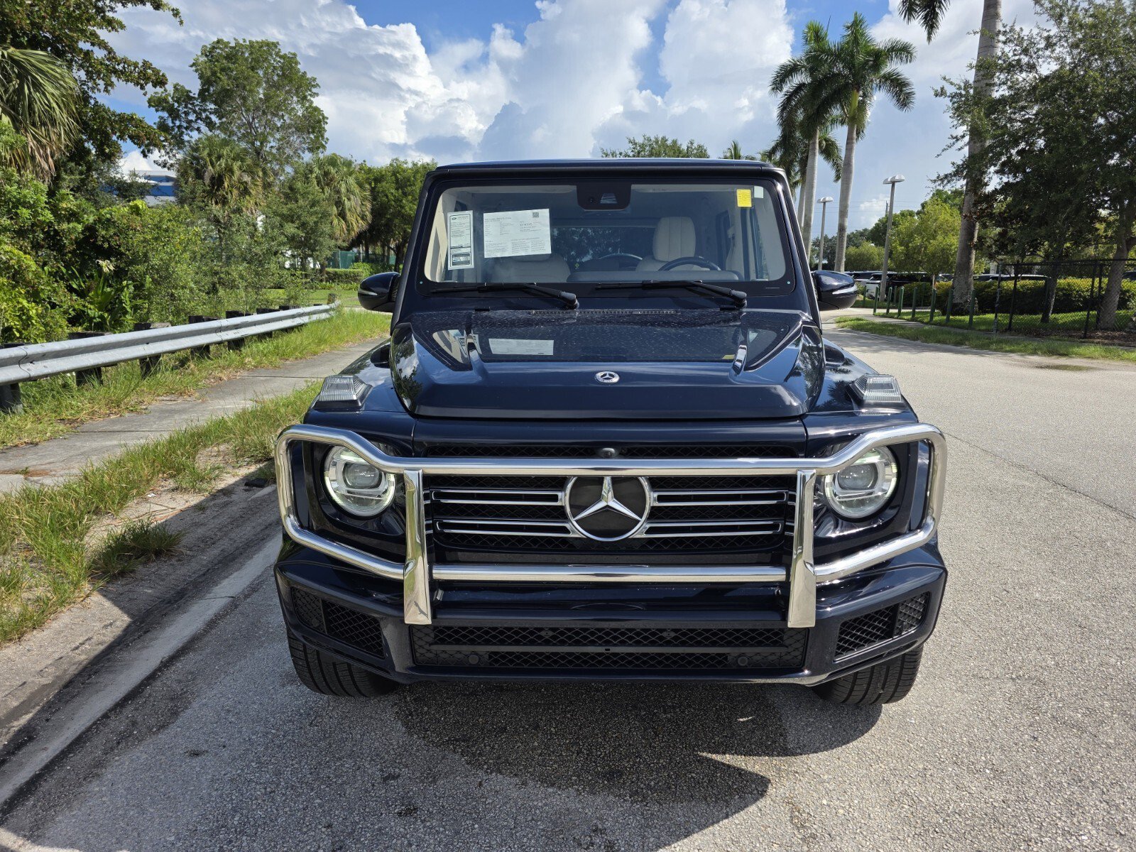 Used 2023 MANUFAKTUR Midnight Blue Mercedes-Benz G 550 image 8