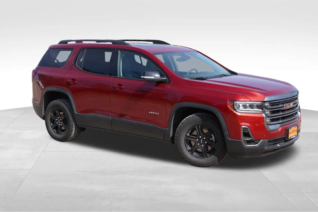 Used 2023 Volcanic Red GMC AT4 image 2
