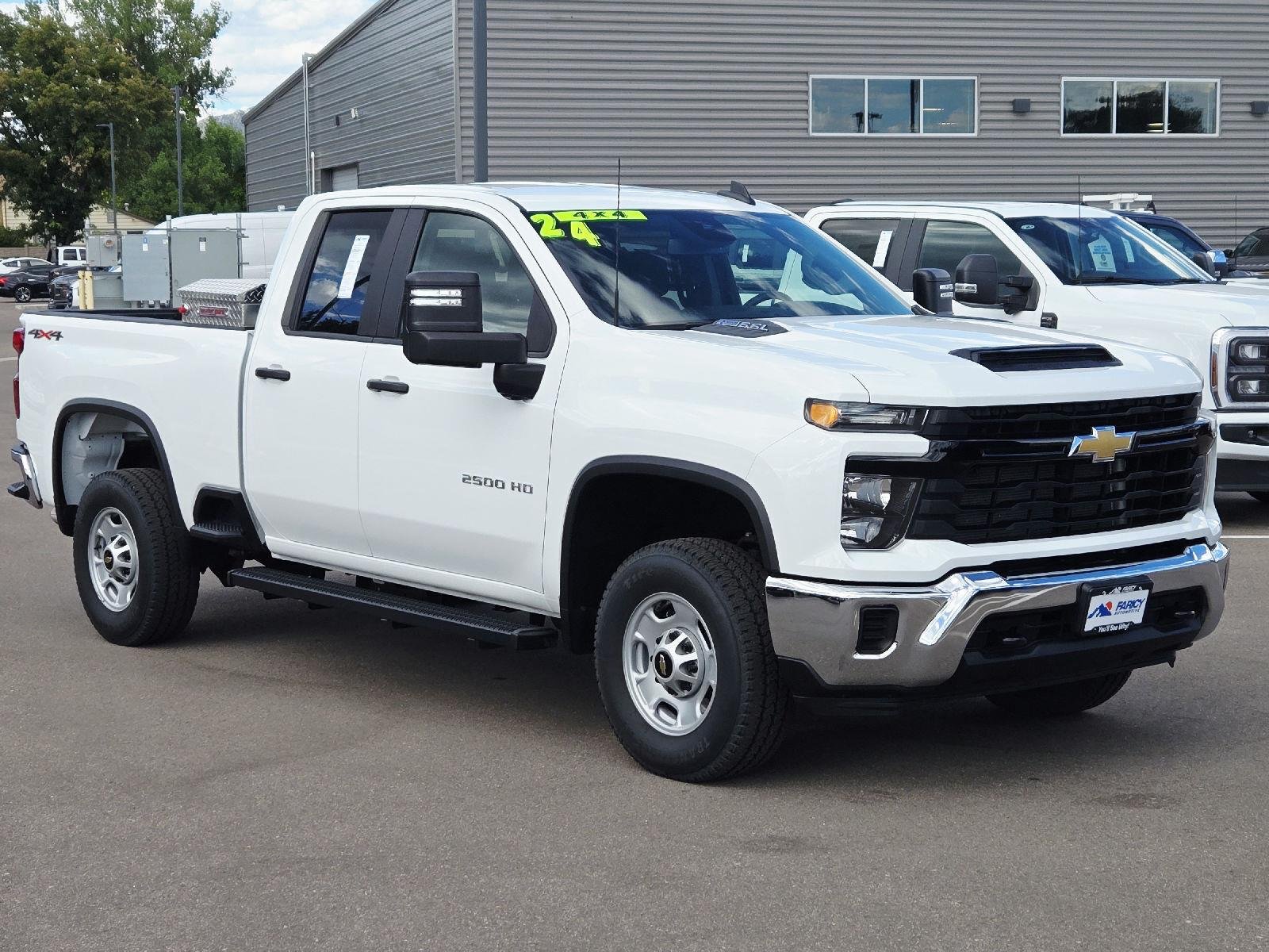 Used 2024 Summit White Chevrolet Work Truck image 3