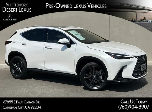 Certified Used 2025 Eminent White Pearl Lexus 450h+ Luxury image 1