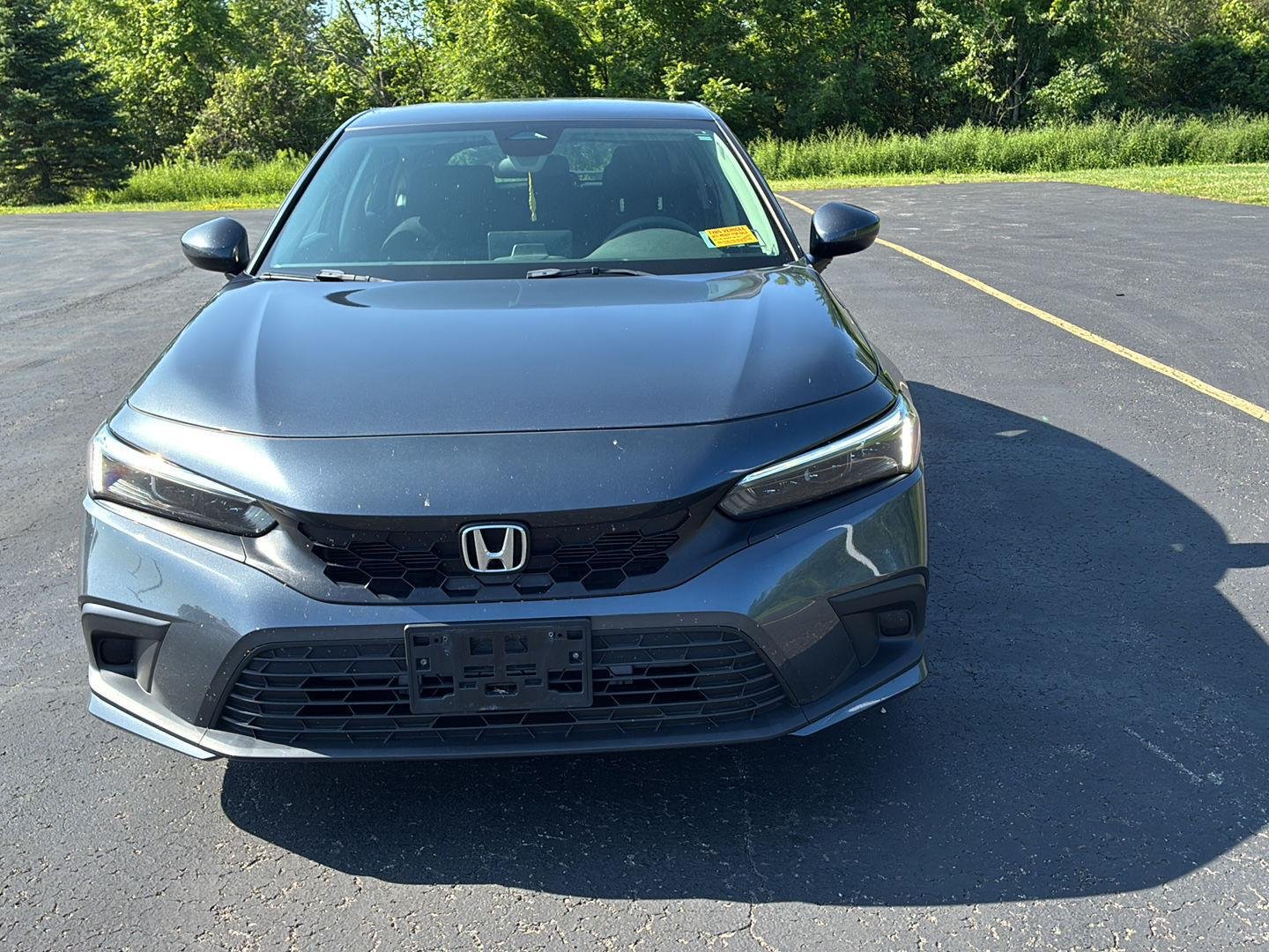 Used 2023 Meteorite Gray Metallic Honda LX image 12
