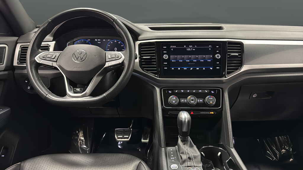 Used 2021 Gray Volkswagen 3.6L V6 SEL R-Line image 11