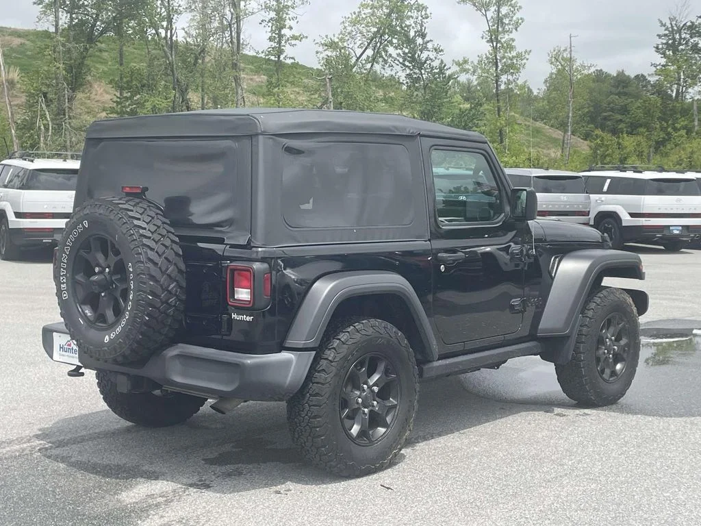 Used 2021 Black Clearcoat Jeep Willys Sport image 27