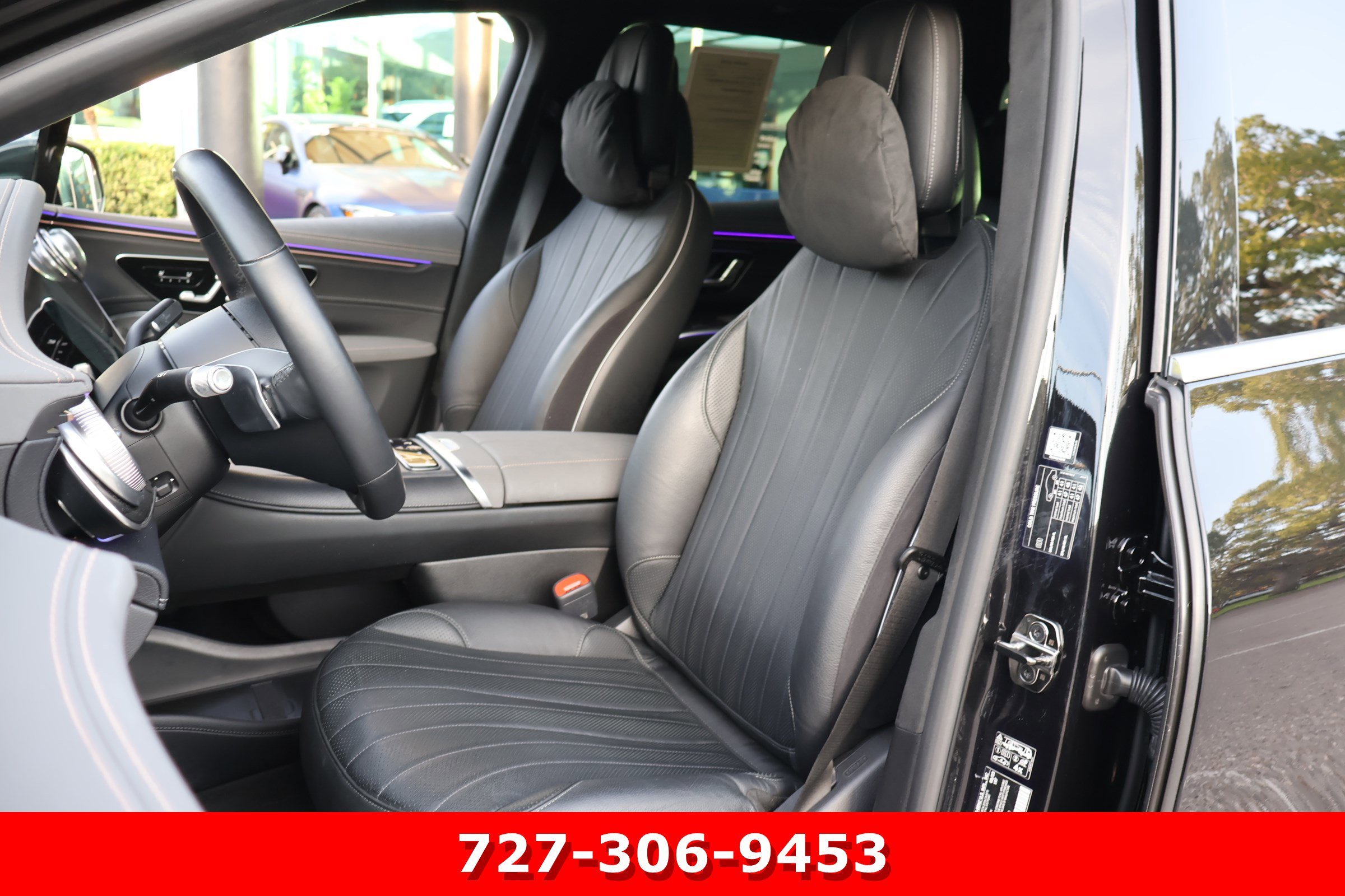 Certified 2023 Mercedes-Benz EQS SUV Base with VIN 4JGDM4EBXPA018142 for sale in Clearwater, FL