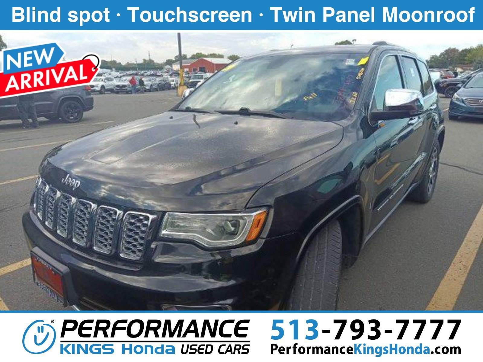 Used 2020 Diamond Black Crystal Pearlcoat Jeep Overland image 1