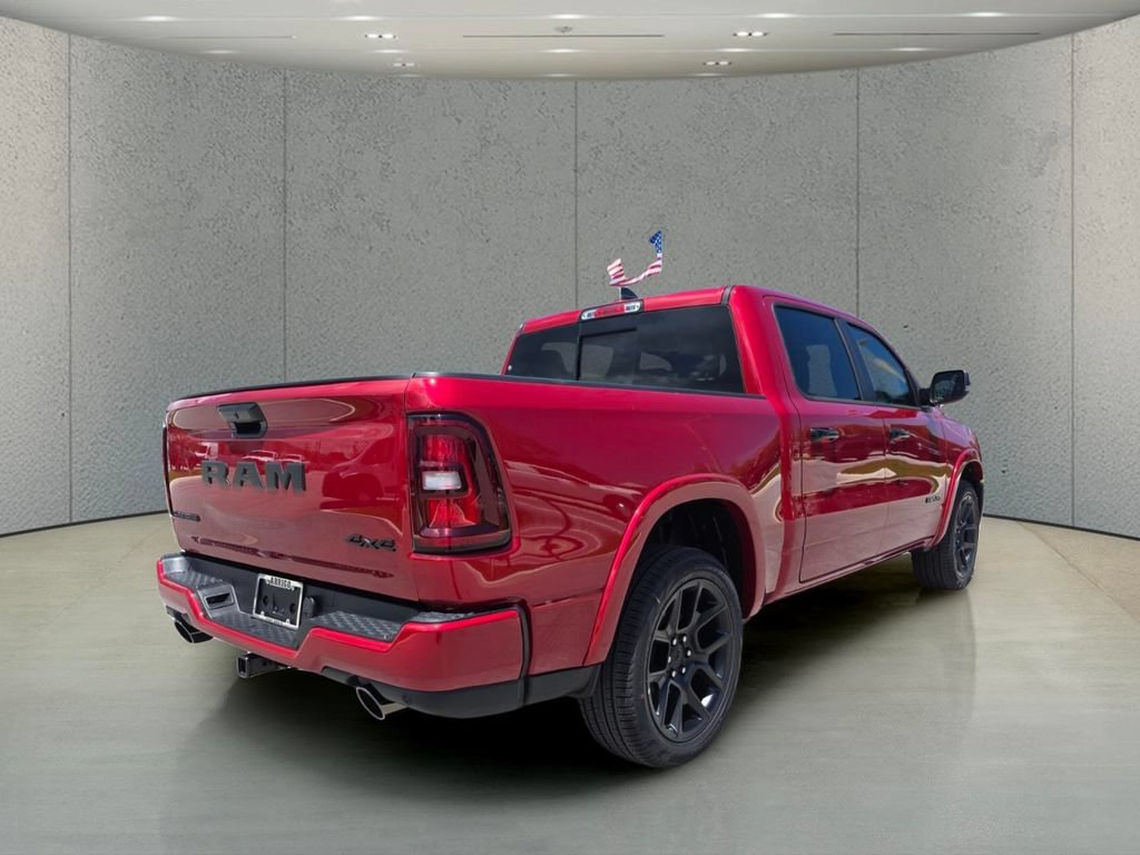 New 2026 Molten Red Pearl-Coat Exterior Paint RAM Laramie image 5