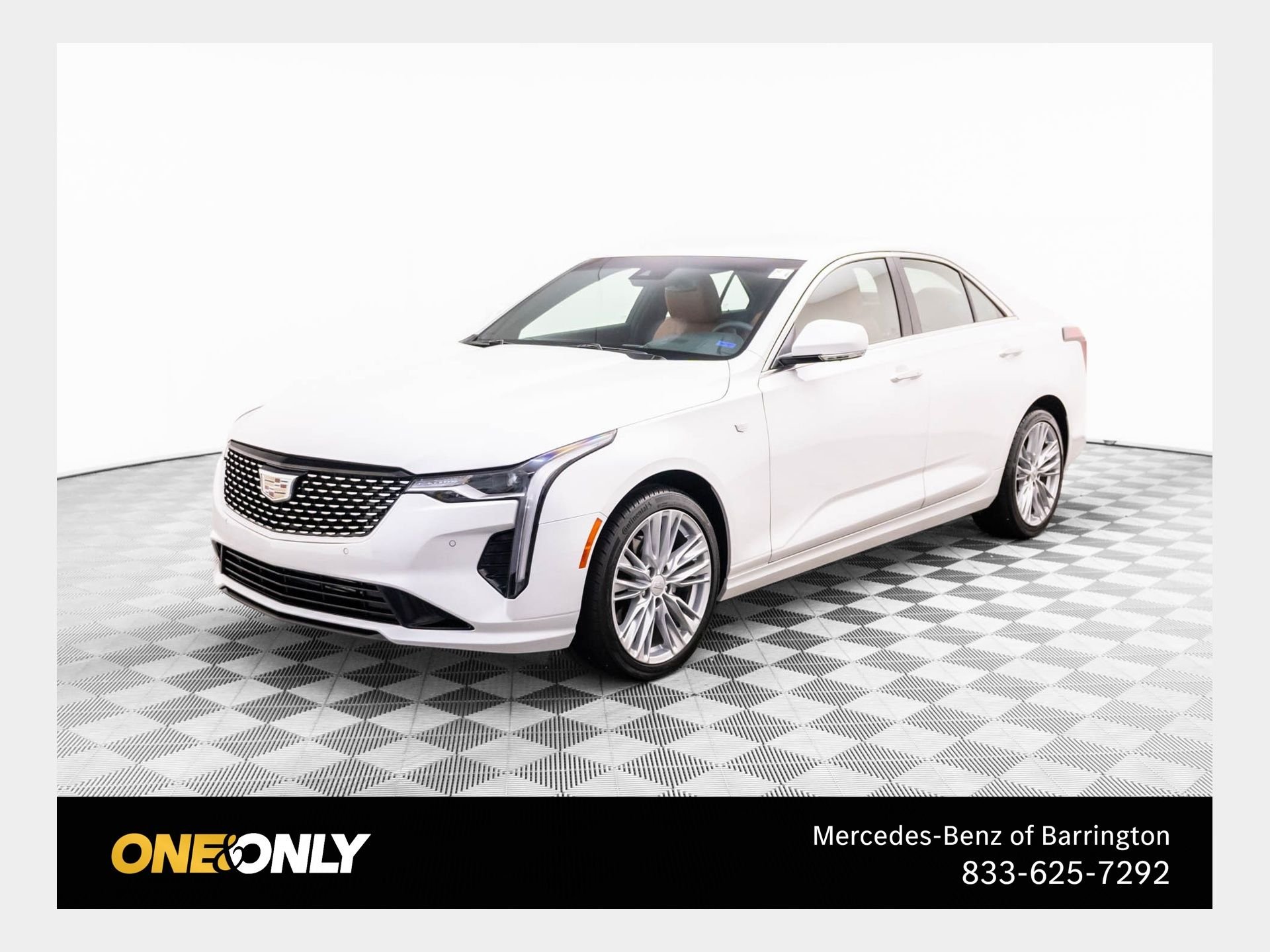 Used 2024 White Cadillac Premium Luxury image 1