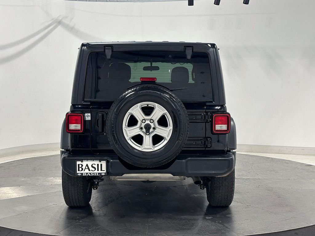 Used 2021 Black Jeep Unlimited Sport S image 12