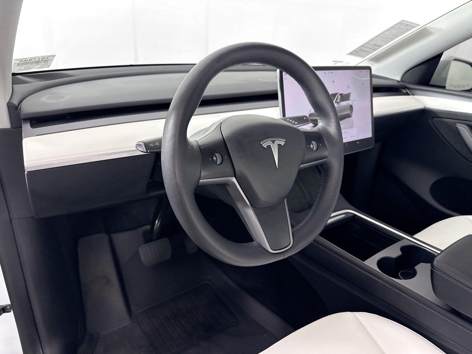 Used 2023 Pearl White Multi-Coat Tesla Long Range image 4