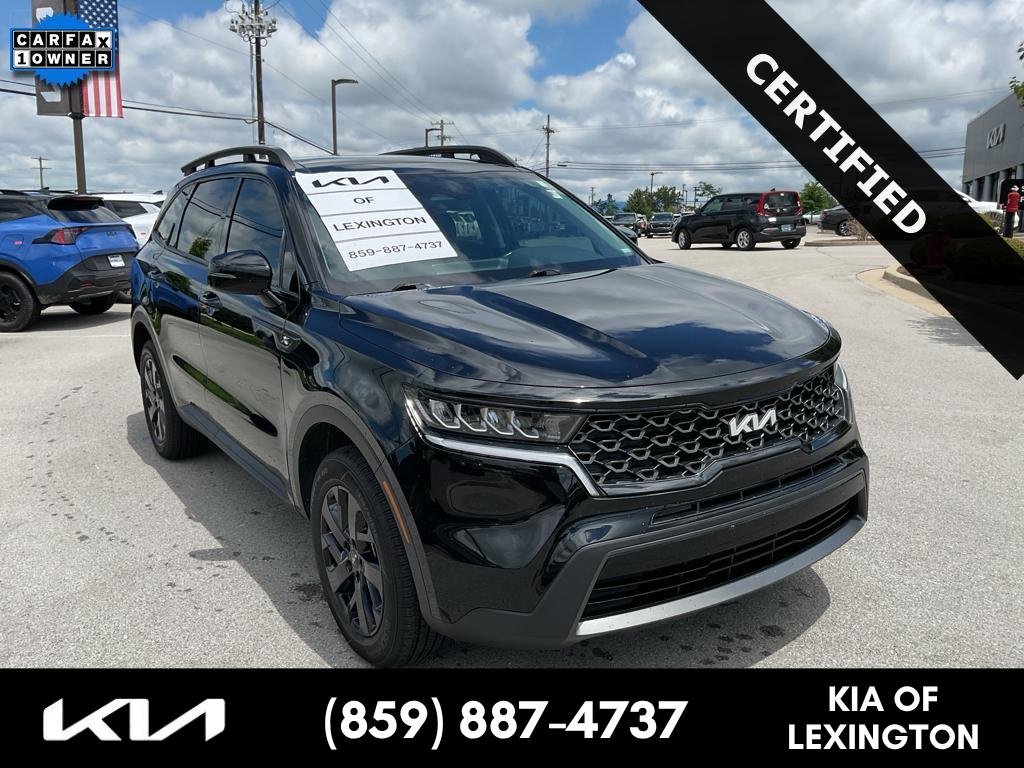 Certified Used 2023 Ebony Black Kia X-Line S image 1