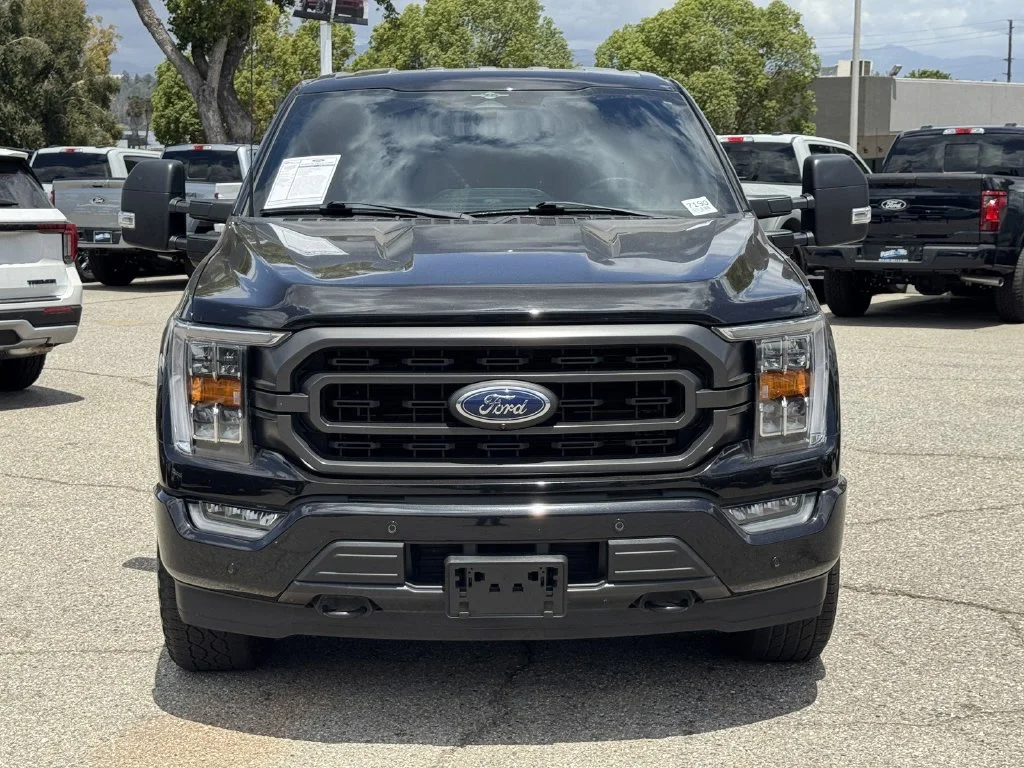Certified Used 2023 Black Metallic Ford XLT image 2