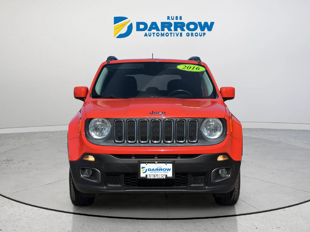 Used 2016 Orange Jeep Latitude image 8