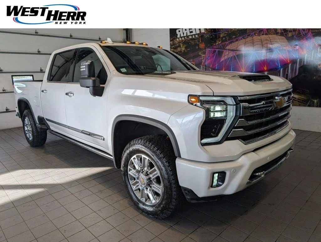 Used 2024 Iridescent Pearl Tricoat Chevrolet High Country image 1