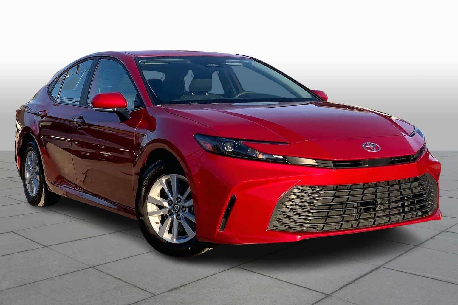 Used 2025 Supersonic Red Toyota LE image 3