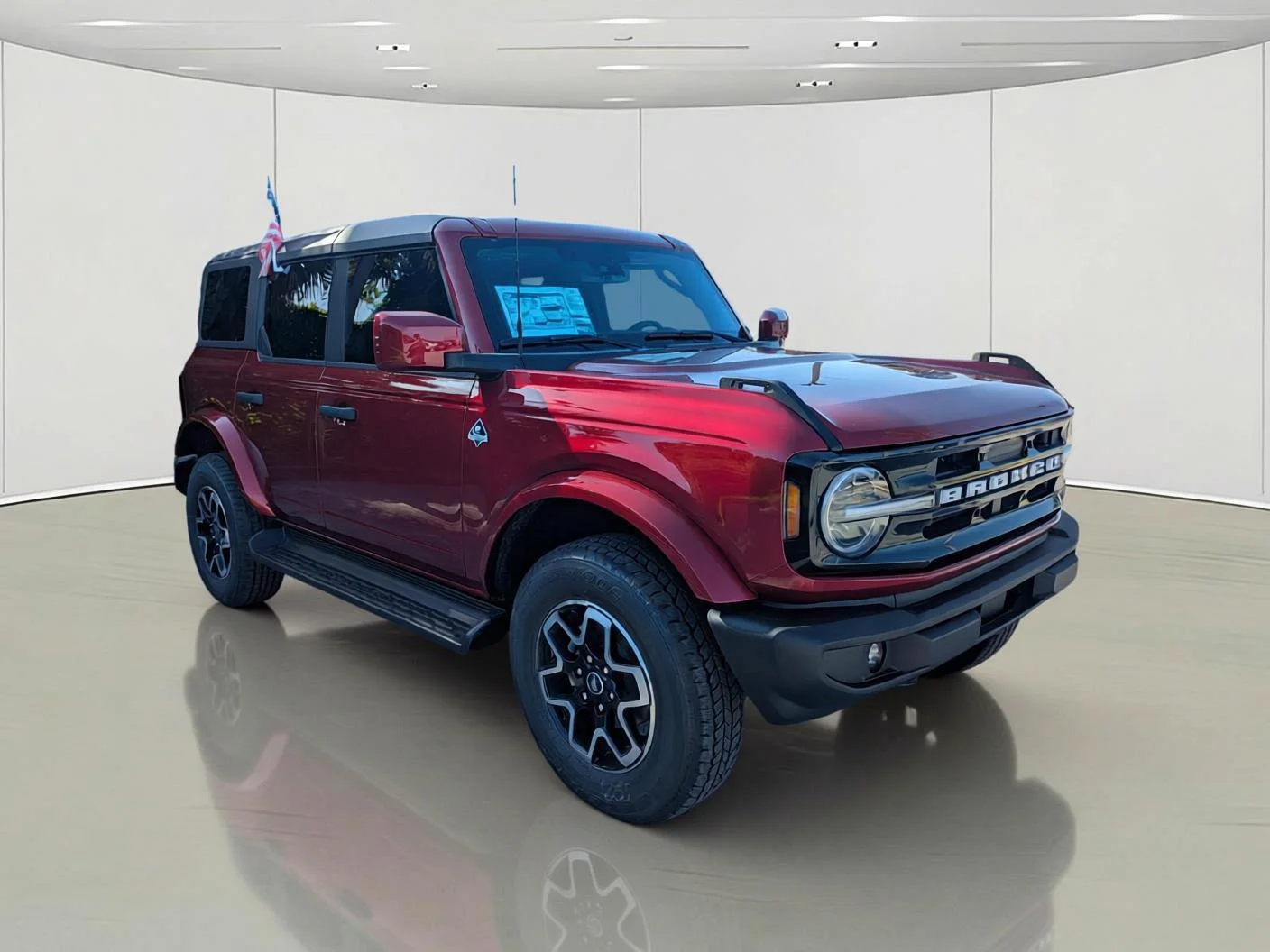New 2026 Ruby Red Metallic Tinted Clearcoat Ford Outer Banks® image 4