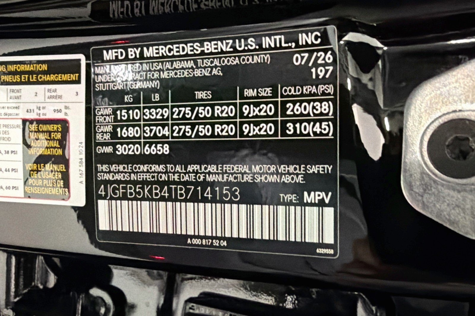 New 2026 Obsidian Black Metallic Mercedes-Benz GLE 450 4MATIC® SUV image 24