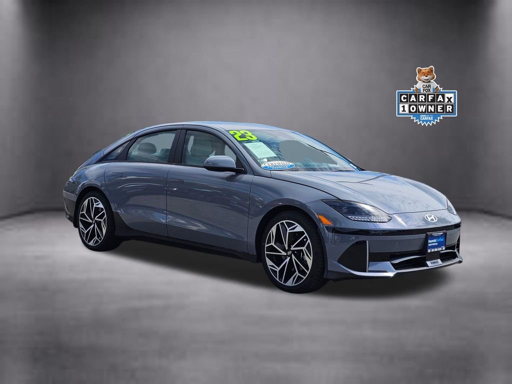 Certified 2023 Hyundai IONIQ 6 SEL with VIN KMHM34AA5PA053722 for sale in Moreno Valley, CA