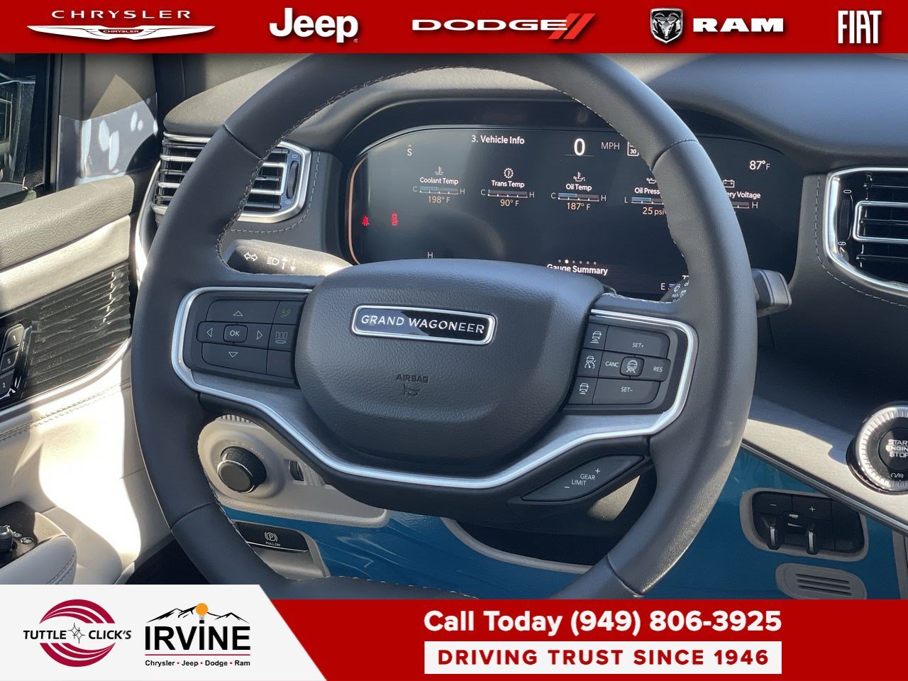 New 2026 Baltic-Gray Metallic Clear-Coat Exterior Paint Jeep Limited Reserve image 15