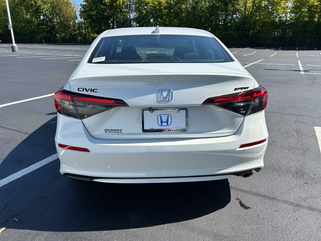 New 2026 Platinum White Pearl Honda Sport image 4