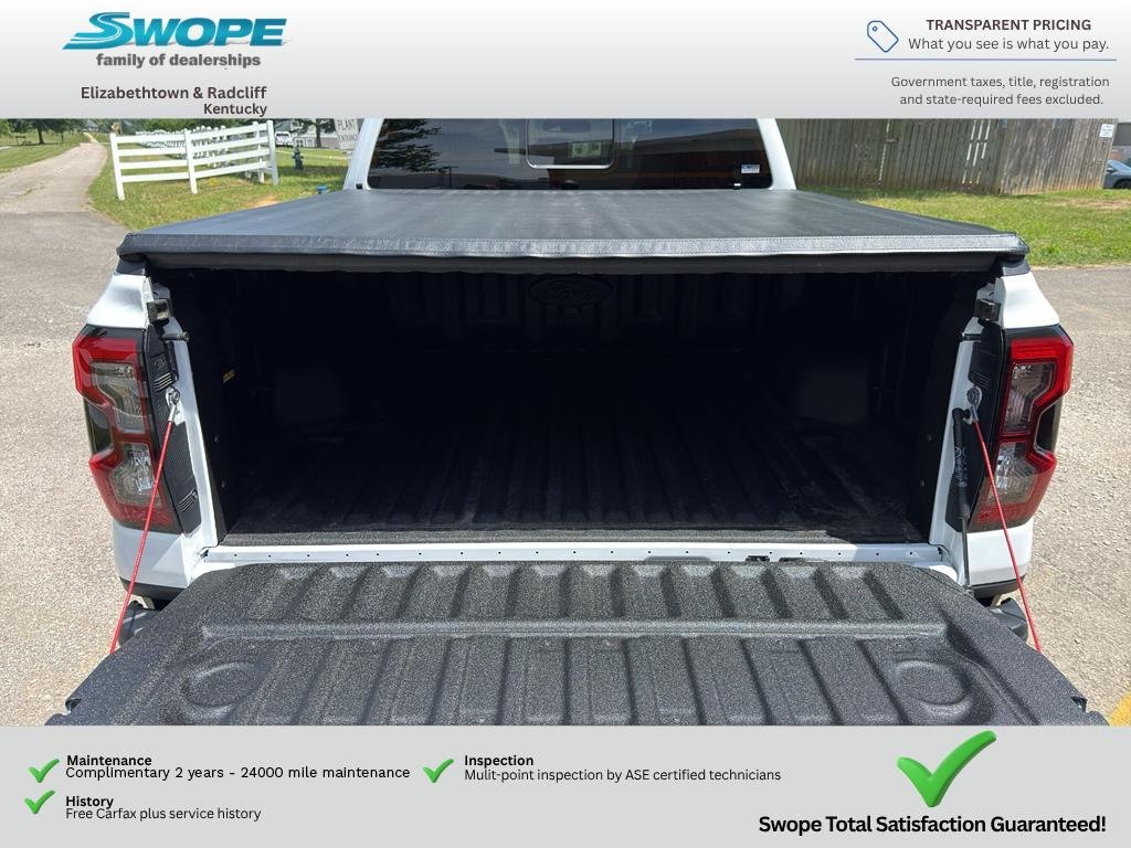Used 2024 OXFORD WHITE Ford LARIAT image 12
