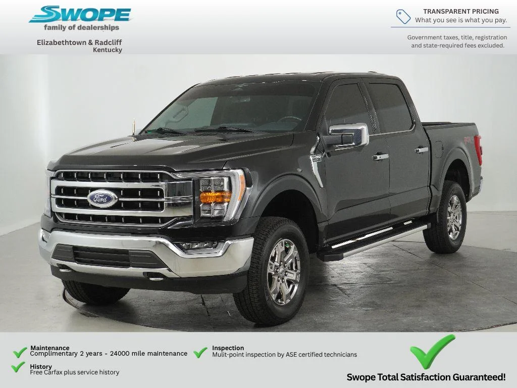 Certified Used 2023 Agate Black Ford LARIAT image 10
