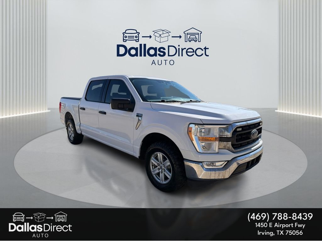 Used 2021 Oxford White Ford XLT image 2