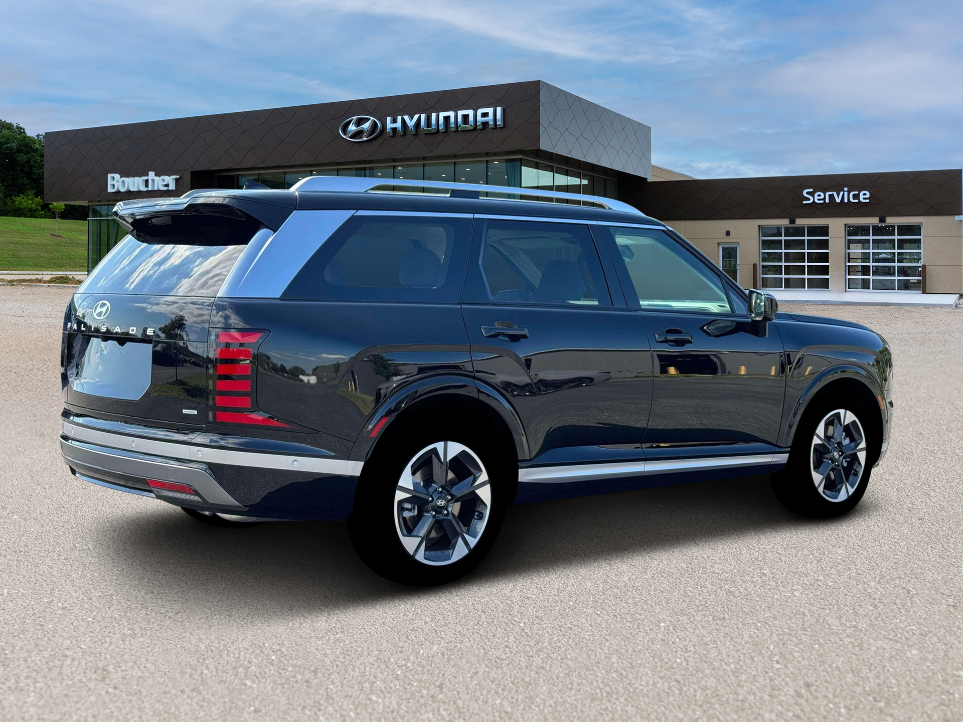New 2026 Abyss Black Pearl Hyundai Limited AWD image 8