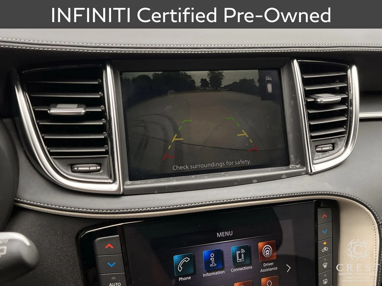 Certified Used 2023 Black Obsidian INFINITI LUXE image 18