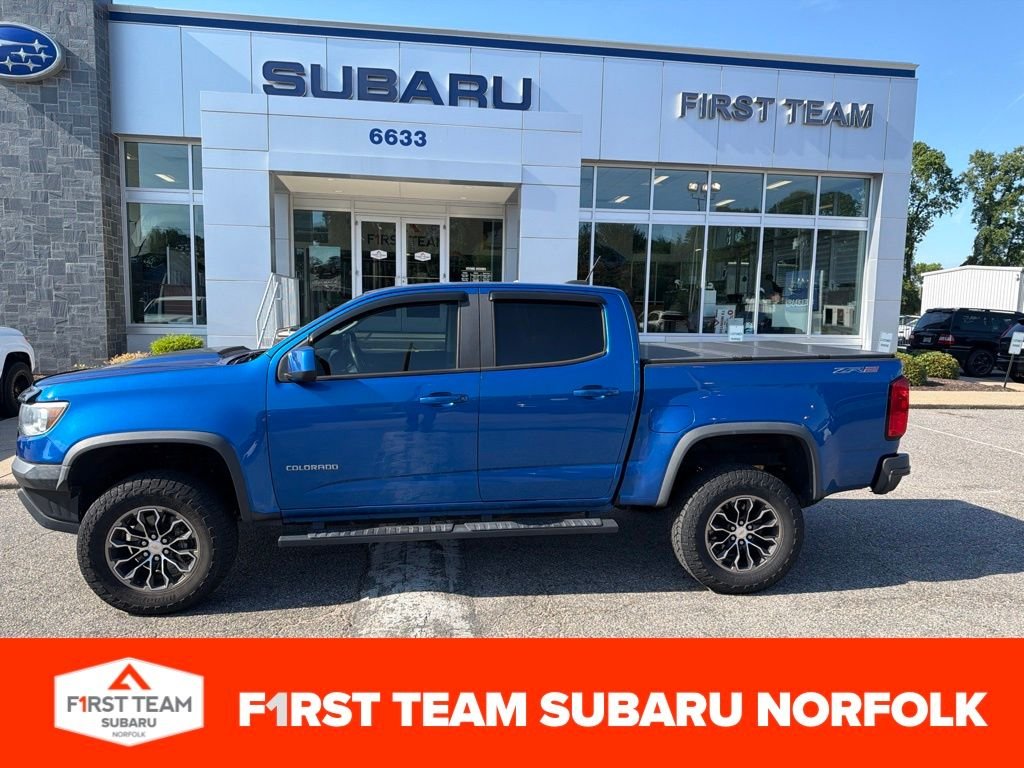 Used 2018 Blue Chevrolet ZR2 image 1