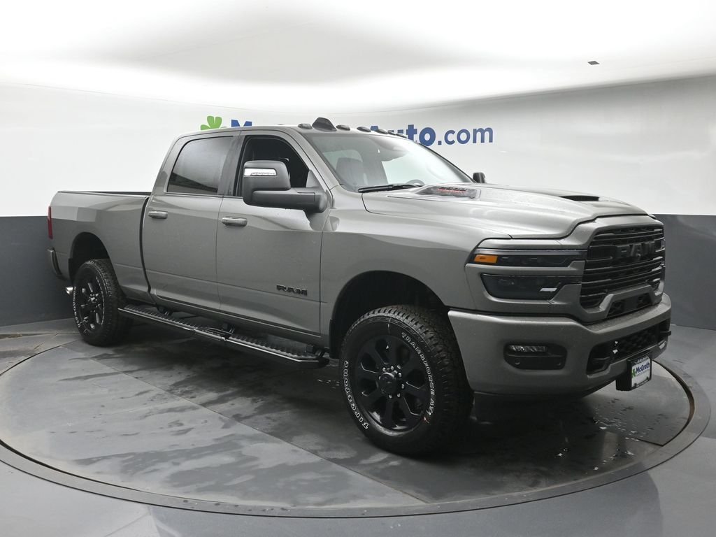 New 2026 Ceramic Gray Clear-Coat Exterior Paint RAM Laramie image 2