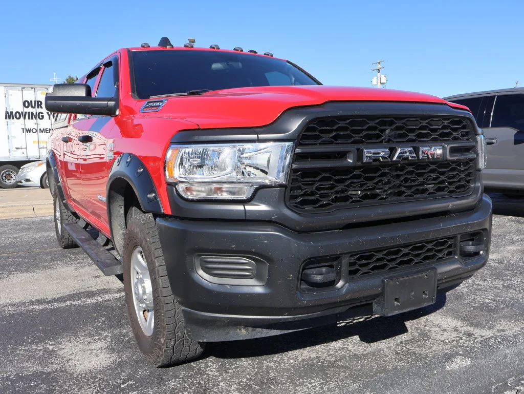 Used 2021 Flame Red Clearcoat Ram Tradesman image 10