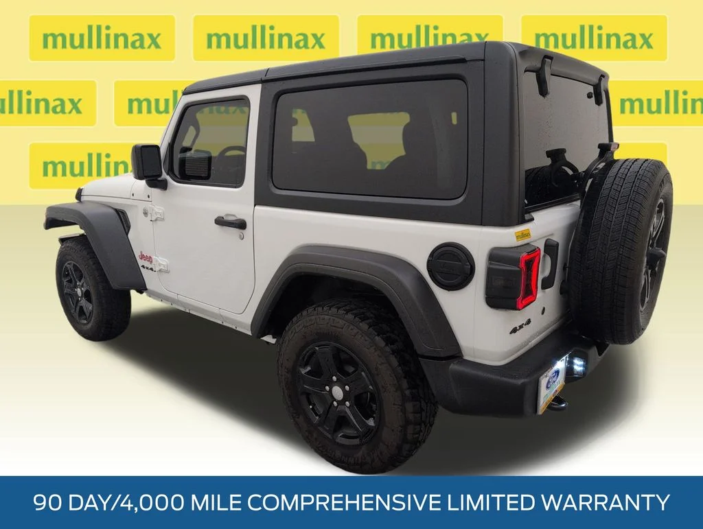 Certified Used 2019 White Jeep Sport S image 9