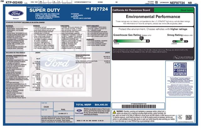 Certified Used 2022 White Ford Lariat image 25