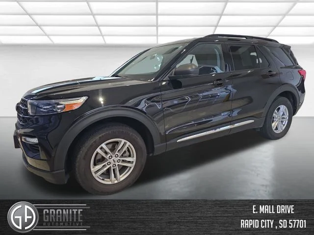 Used 2023 Black Ford XLT image 1