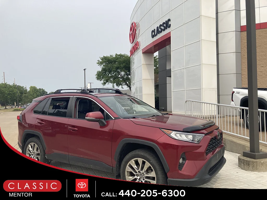 Certified Used 2019 Ruby Flare Pearl Toyota XLE Premium image 1