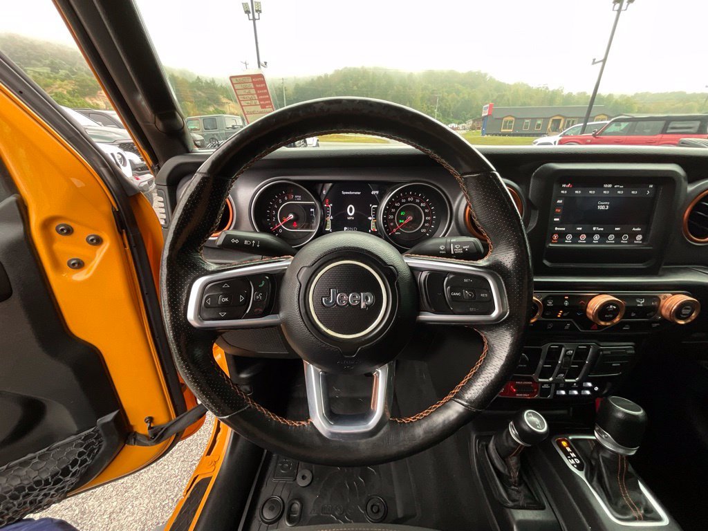 Used 2021 Orange Jeep Mojave image 10